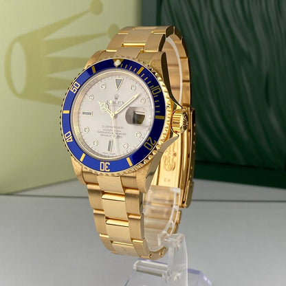 Submariner Date 16618 gray Serti diamond dial image 3