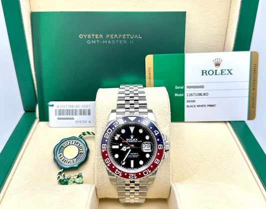 Rolex GMT-Master II 126710BLRO Pepsi 40mm Jubilee