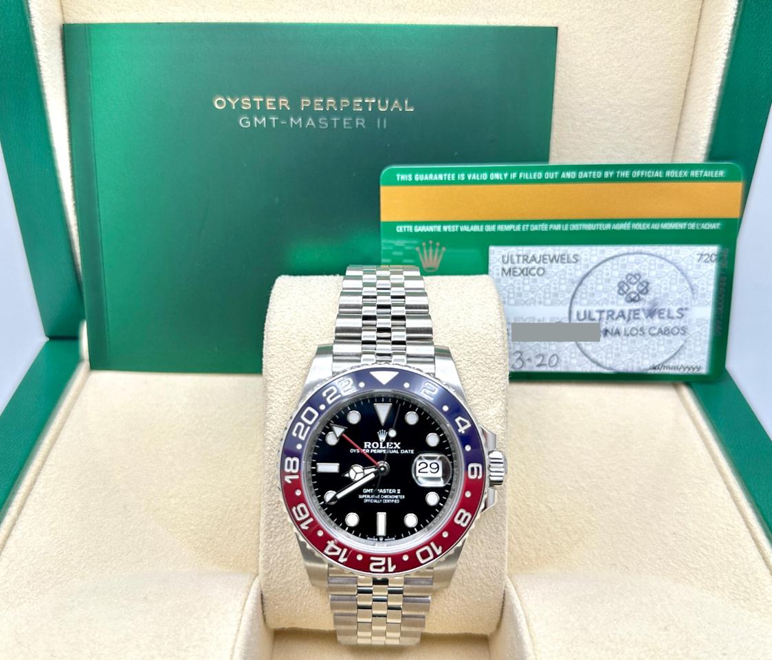 Rolex GMT-Master II 126710BLRO Pepsi 40mm Jubilee