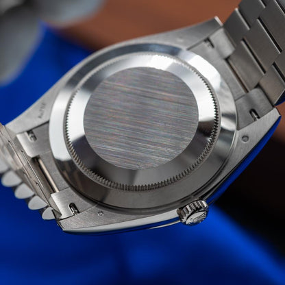 Rolex Day-Date 40 228239 White Gold Blue Dial