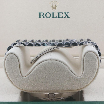 Rolex Day-Date 40 228396TBR Platinum Ice Blue Baguette Diamond Dial