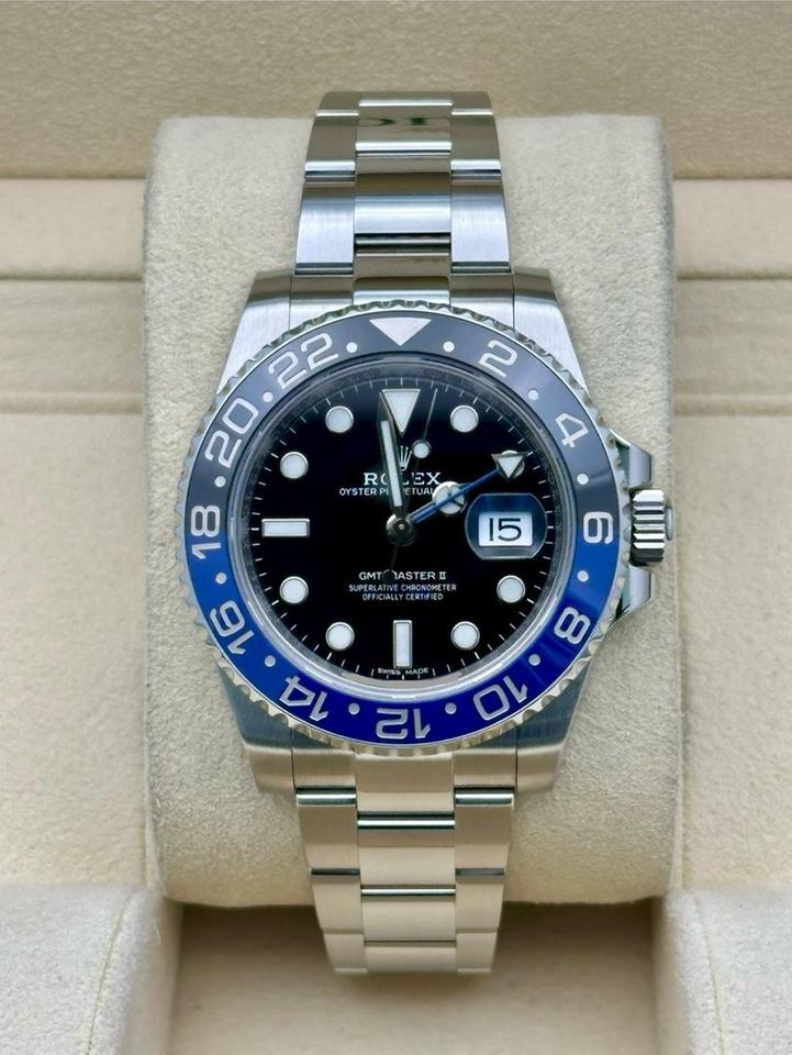 Rolex GMT-Master II 116710BLNR Batman Black Dial