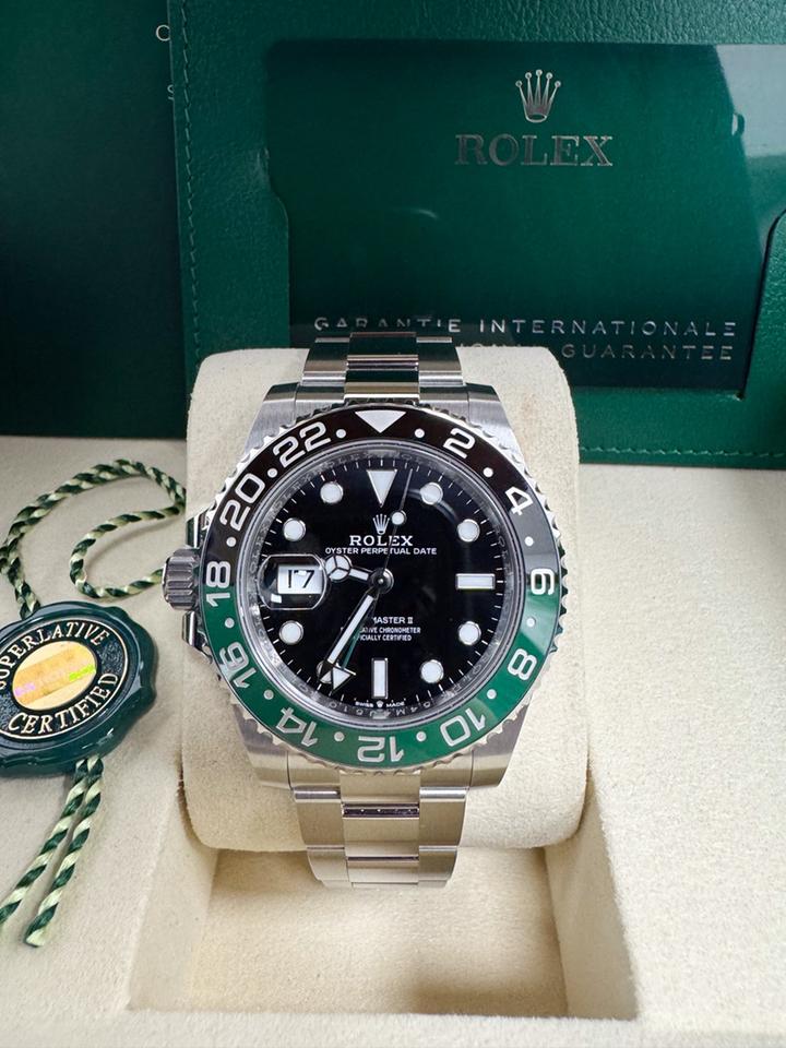 Rolex GMT-Master II 126720VTNR Left-Handed Sprite Black Dial