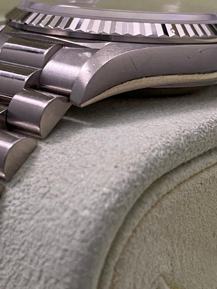 Rolex Day-Date 36 18239 Pink Salmon Diamond Dial