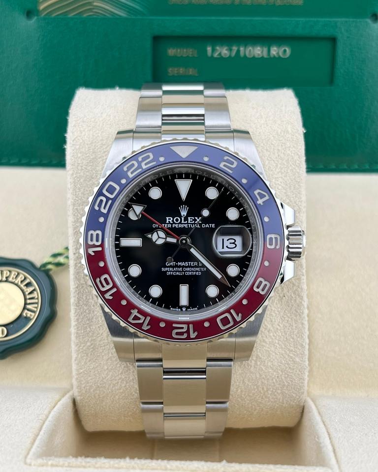 Rolex GMT-Master II 126710BLRO Pepsi Oyster Bracelet