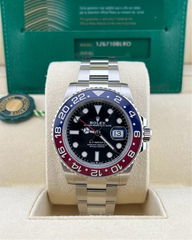 Rolex GMT-Master II 126710BLRO Pepsi Oyster Bracelet
