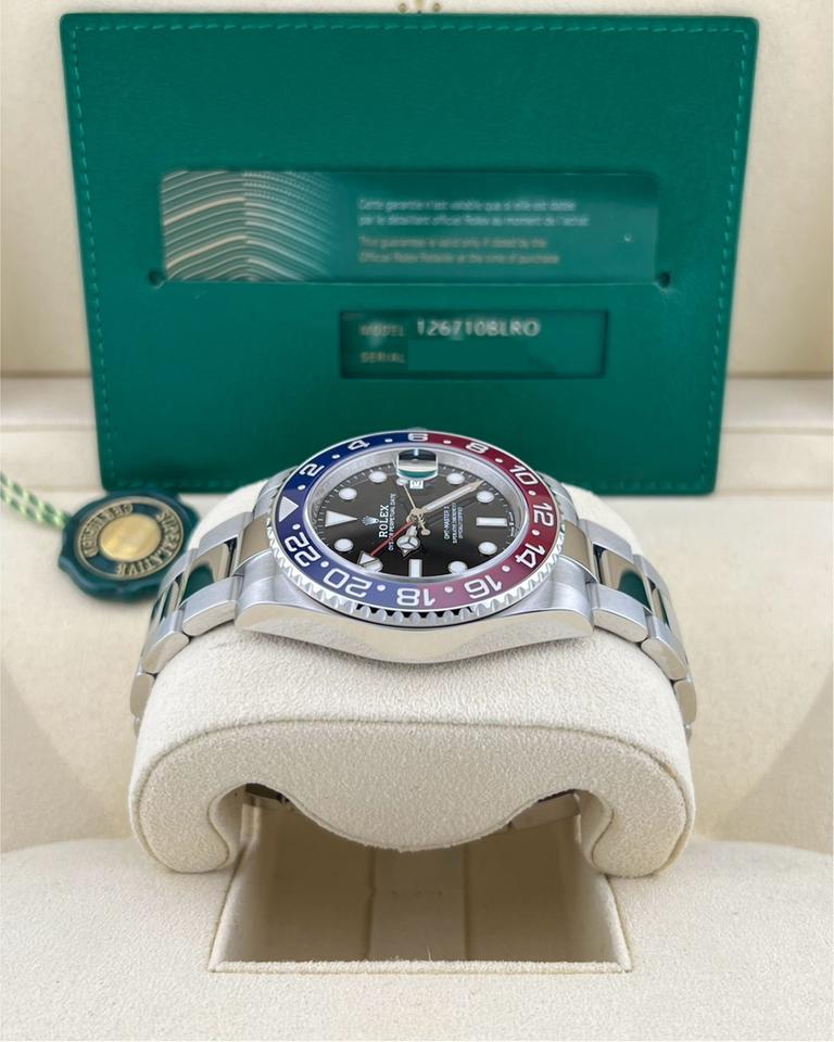 Rolex GMT-Master II 126710BLRO Pepsi Oyster Bracelet