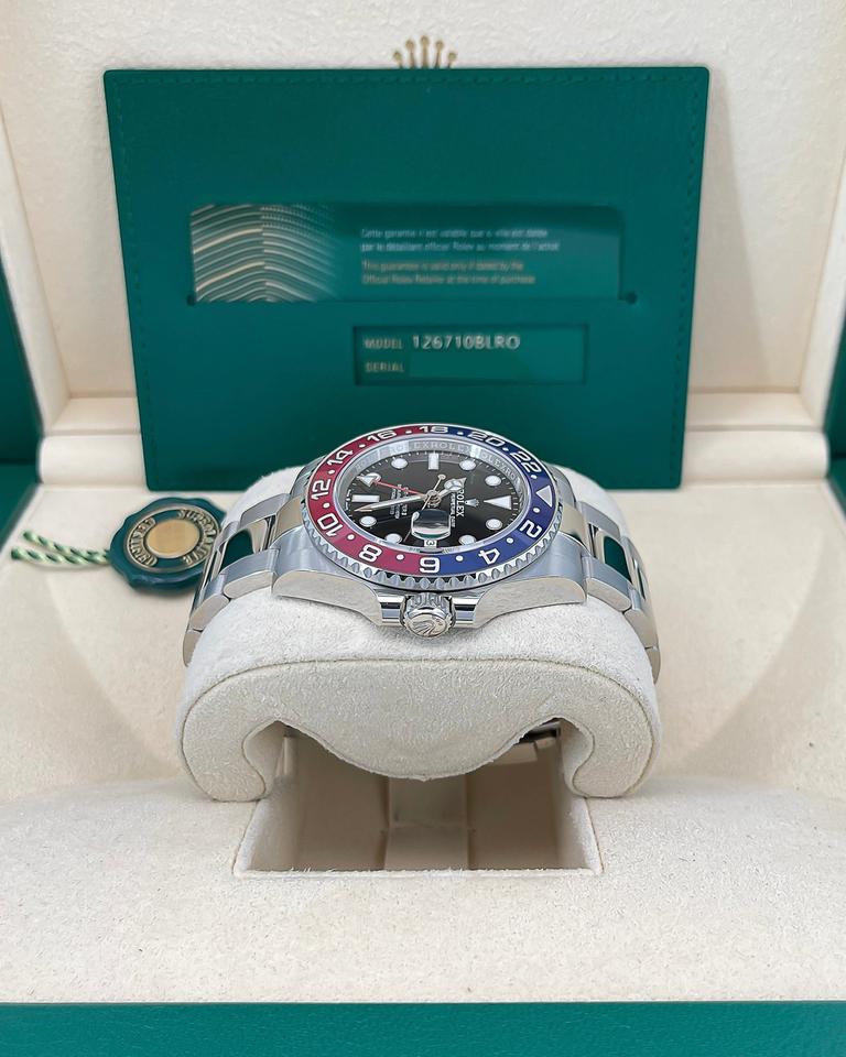 Rolex GMT-Master II 126710BLRO Pepsi Oyster Bracelet