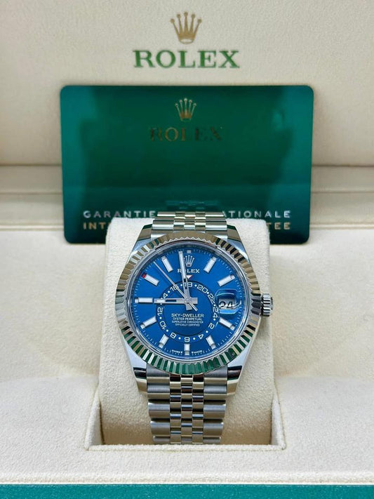 Sky-Dweller blue dial Jubilee bracelet image 1